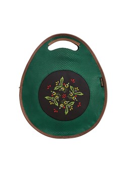 zielono brązowa torebka damska skórzana z funkcją plecaka  Jagoda ze sklepu Słoń Torbalski w kategorii Torby Shopper bag - zdjęcie 187484393