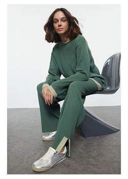 trendyol 2-częściowy zestaw w kolorze zielonym ze sklepu Limango Polska w kategorii Swetry damskie - zdjęcie 187484463
