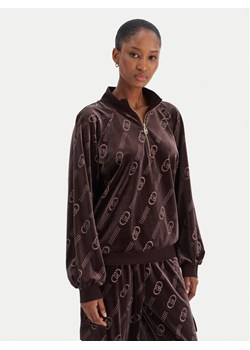 Liu Jo Sport Bluza TF5110 J4955 Brązowy Relaxed Fit ze sklepu MODIVO w kategorii Spodnie damskie - zdjęcie 187484551