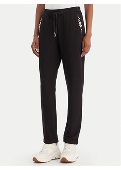 Liu Jo Sport Spodnie dresowe TF5155 FS576 Czarny Regular Fit ze sklepu MODIVO w kategorii Spodnie damskie - zdjęcie 187484552