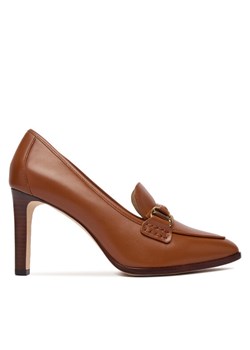Szpilki LAUREN RALPH LAUREN 802P04169002 Brązowy ze sklepu eobuwie.pl w kategorii Czółenka - zdjęcie 187484754