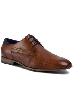 Bugatti Półbuty 312-10108-2100-6300 Brązowy ze sklepu MODIVO w kategorii Buty eleganckie męskie - zdjęcie 187484821