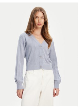Guess Kardigan W5YR01 Z2ZK2 Niebieski Regular Fit ze sklepu MODIVO w kategorii Swetry damskie - zdjęcie 187484911