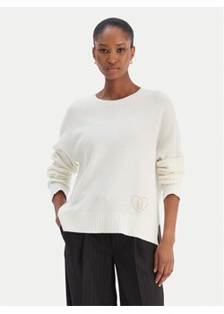Liu Jo Sweter MF5444 MS76L Écru Regular Fit ze sklepu MODIVO w kategorii Swetry damskie - zdjęcie 187484914
