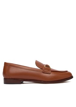 Loafersy LAUREN RALPH LAUREN 802P02121002 Brązowy ze sklepu eobuwie.pl w kategorii Lordsy damskie - zdjęcie 187485860
