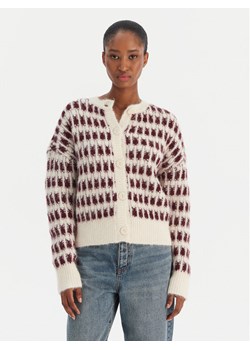 Vero Moda Kardigan Lisa 10336622 Beżowy Regular Fit ze sklepu MODIVO w kategorii Swetry damskie - zdjęcie 187485910