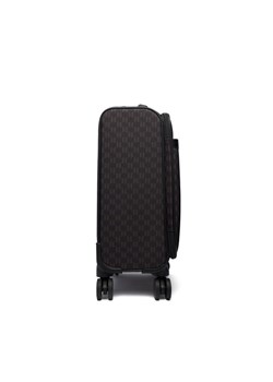 Walizka kabinowa KARL LAGERFELD Ikon Monogram B1W30253 Brązowy ze sklepu eobuwie.pl w kategorii Walizki - zdjęcie 187486141