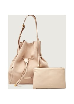 GIANNI CHIARINI Torebka na ramię + saszetka SIENNA | zamsz ze sklepu Gomez Fashion Store w kategorii Torebki worki - zdjęcie 187487271