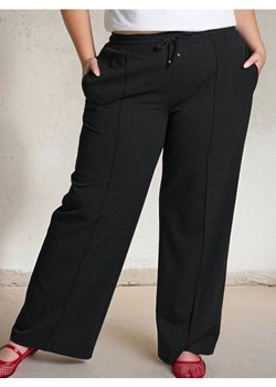 Sinsay - Spodnie wide leg - czarny ze sklepu Sinsay w kategorii Spodnie damskie - zdjęcie 187487560