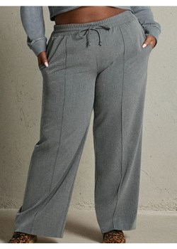 Sinsay - Spodnie wide leg - szary ze sklepu Sinsay w kategorii Spodnie damskie - zdjęcie 187487561
