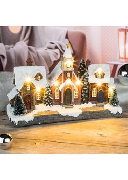 Profiline Dekoracyjna lampa LED &quot;Christmas Village&quot; ze wzorem - 26,5 x 17,5 x 10 cm ze sklepu Limango Polska w kategorii Dekoracje bożonarodzeniowe - zdjęcie 187487712