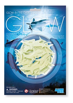 HCM Naklejki-rekiny (14 szt.) - 3+ ze sklepu Limango Polska w kategorii Zabawki - zdjęcie 187487772