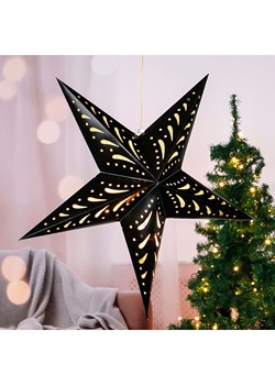 Hollybell Dekoracyjna lampa LED w kolorze czarnym - Ø 60 cm ze sklepu Limango Polska w kategorii Oświetlenie - zdjęcie 187488011