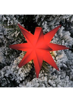 Hollybell Dekoracja LED w kolorze czerwonym - 12 x 12 cm ze sklepu Limango Polska w kategorii Oświetlenie - zdjęcie 187488032