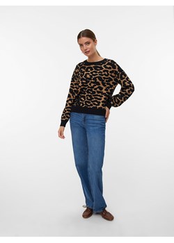Vero Moda Sweter w kolorze czarno-jasnobrązowym ze sklepu Limango Polska w kategorii Swetry damskie - zdjęcie 187488290