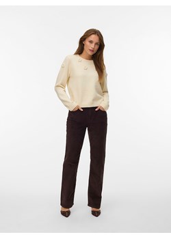 Vero Moda Sweter w kolorze beżowym ze sklepu Limango Polska w kategorii Swetry damskie - zdjęcie 187488361