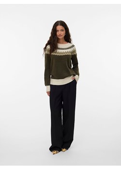 Vero Moda Sweter w kolorze khaki ze sklepu Limango Polska w kategorii Swetry damskie - zdjęcie 187488504