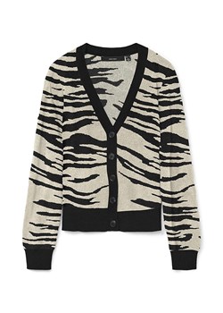 Vero Moda Kardigan w kolorze czarno-beżowym ze sklepu Limango Polska w kategorii Swetry damskie - zdjęcie 187488551