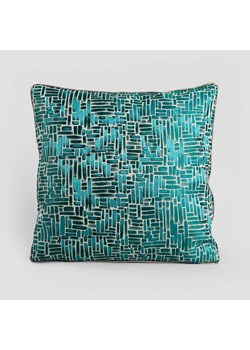 Homla Poszewka &quot;Sasinoro&quot; w kolorze morskim na poduszkę - 45 x 45 cm ze sklepu Limango Polska w kategorii Poduszki dekoracyjne - zdjęcie 187488612