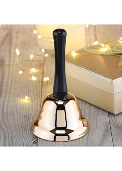 Hollybell Dzwonek w kolorze złotym -  13,5 cm ze sklepu Limango Polska w kategorii Dekoracje bożonarodzeniowe - zdjęcie 187488654