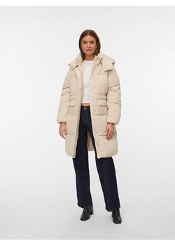 Vero Moda Płaszcz pikowany w kolorze beżowym ze sklepu Limango Polska w kategorii Kurtki damskie - zdjęcie 187488922