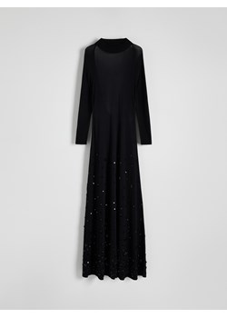 Reserved - Sukienka maxi ze zdobieniami - czarny ze sklepu Reserved w kategorii Sukienki - zdjęcie 187489724