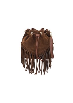 Torebka skórzana boho style - Brązowa ze sklepu Barberinis w kategorii Listonoszki - zdjęcie 187489751