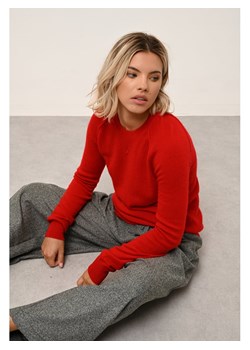 Just Cashmere Kaszmirowy sweter &quot;Helen&quot; w kolorze czerwonym ze sklepu Limango Polska w kategorii Swetry damskie - zdjęcie 187490712