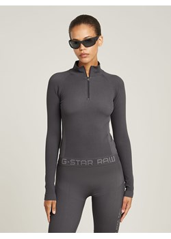 G-Star Koszulka funkcyjna w kolorze szarym ze sklepu Limango Polska w kategorii Bluzki damskie - zdjęcie 187490773