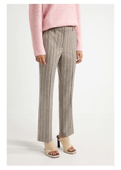 Josephine &amp; Co Spodnie "Abraham" w kolorze biało-brązowym ze sklepu Limango Polska w kategorii Spodnie damskie - zdjęcie 187490811
