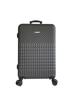popielata walizka średnia  High Class Collection 66 cm ze sklepu Słoń Torbalski w kategorii Walizki - zdjęcie 187491644