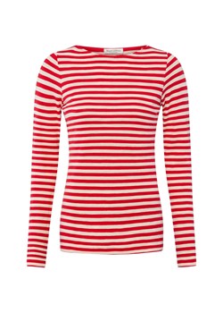 Marc O'Polo Damska koszulka z długim rękawem Kobiety Bawełna czerwony w paski ze sklepu vangraaf w kategorii Bluzki damskie - zdjęcie 187491651