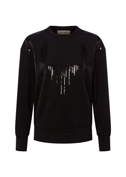 MOS MOSH Bluza damska - MMNeve Kobiety Sztuczne włókno czarny jednolity ze sklepu vangraaf w kategorii Bluzy damskie - zdjęcie 187491670