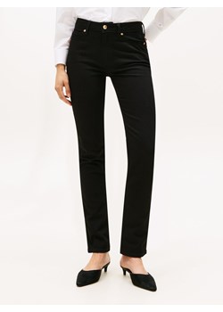 Tommy Hilfiger Dżinsy - Kobiety Bawełna czarny jednolity ze sklepu vangraaf w kategorii Jeansy damskie - zdjęcie 187491713