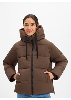 Msch Copenhagen Damska kurtka pikowana - MSCHPavinaria Kobiety Sztuczne włókno czekoladowy jednolity ze sklepu vangraaf w kategorii Kurtki damskie - zdjęcie 187491754
