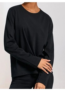 Sinsay - Koszulka basic z długimi rękawami - czarny ze sklepu Sinsay w kategorii Bluzki damskie - zdjęcie 187492011
