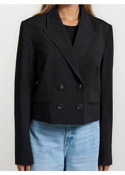 Sinsay - Krótki żakiet - czarny ze sklepu Sinsay w kategorii Marynarki damskie - zdjęcie 187492031