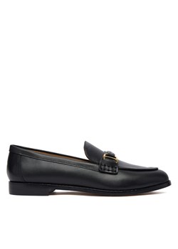 Loafersy LAUREN RALPH LAUREN 802P02121001 Czarny ze sklepu eobuwie.pl w kategorii Lordsy damskie - zdjęcie 187492034