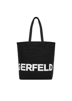 Torebka KARL LAGERFELD B1W50050 Czarny ze sklepu eobuwie.pl w kategorii Torby Shopper bag - zdjęcie 187492040