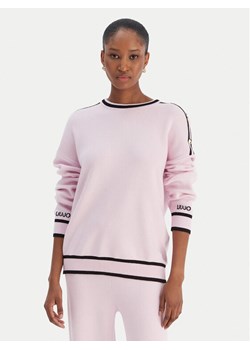 Liu Jo Sweter TF5230 MS59L Różowy Regular Fit ze sklepu MODIVO w kategorii Swetry damskie - zdjęcie 187492081