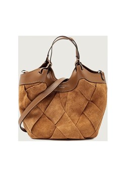 GIANNI CHIARINI Torebka na ramię DUA | zamsz ze sklepu Gomez Fashion Store w kategorii Torby Shopper bag - zdjęcie 187492281