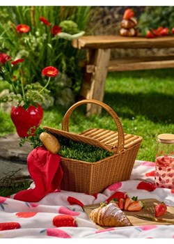 Sinsay - Koszyk piknikowy - beżowy ze sklepu Sinsay w kategorii Kosze i koszyki - zdjęcie 187493781