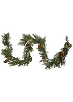 STAR Trading Dekoracyjna girlanda LED &quot;Mixi&quot; w kolorze zielono-jasnobrązowym - dł. 20 cm ze sklepu Limango Polska w kategorii Oświetlenie - zdjęcie 187494122