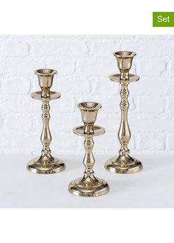 Boltze Świeczniki (3 szt.) &quot;Vicco&quot; w kolorze kremowym ze sklepu Limango Polska w kategorii Świeczniki - zdjęcie 187494213