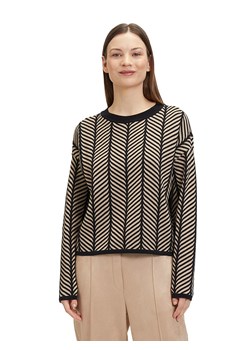 BETTY &amp; CO Sweter w kolorze czarno-szarobrązowym ze sklepu Limango Polska w kategorii Swetry damskie - zdjęcie 187494252