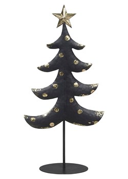 POSIWIO Figurka dekoracyjna &quot;Tree&quot; w kolorze czarnym - 25 x 50 cm ze sklepu Limango Polska w kategorii Dekoracje - zdjęcie 187494391