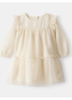 carter&apos;s Sukienka w kolorze beżowym ze sklepu Limango Polska w kategorii Sukienki niemowlęce - zdjęcie 187494413