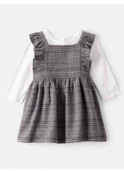 OshKosh 2-częściowy zestaw w kolorze szaro-białym ze sklepu Limango Polska w kategorii Sukienki niemowlęce - zdjęcie 187494530