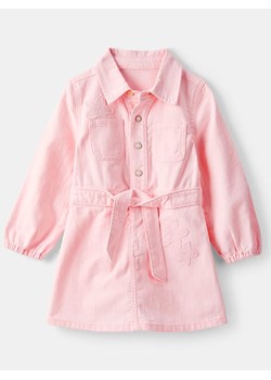 OshKosh Sukienka dżinsowa w kolorze jasnoróżowym ze sklepu Limango Polska w kategorii Sukienki dziewczęce - zdjęcie 187494551
