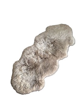 Kaiser Naturfellprodukte Wyściółka wełniana w kolorze szarobrązowym ze sklepu Limango Polska w kategorii Dywany - zdjęcie 187494932